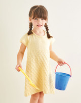 Rippled Beach Dress in Sirdar 100% Cotton DK (2578) - PDF