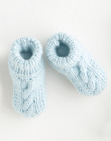 Pom Pom Hat, Mittens & Booties in Sirdar Snuggly Cashmere Merino Silk 4 Ply (5392) - PDF