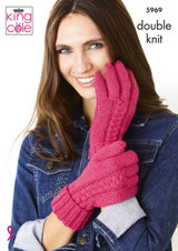 Gloves & Mittens in King Cole Merino Blend DK (5969)