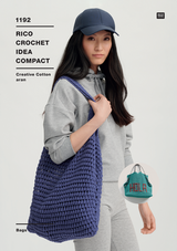 Bags in Rico Creative Cotton Aran (1192) - CROCHET - PDF