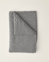 Diamond Textured Blanket in Sirdar Country Classic Worsted (10232) - PDF