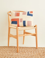 Geometric Shapes Blanket & Cushion in Sirdar Country Classic Worsted (10235) - PDF