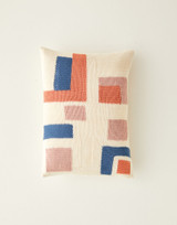 Geometric Shapes Blanket & Cushion in Sirdar Country Classic Worsted (10235) - PDF