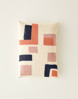 Geometric Shapes Blanket & Cushion in Sirdar Country Classic Worsted (10235) - PDF