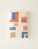 Geometric Shapes Blanket & Cushion in Sirdar Country Classic Worsted (10235) - PDF