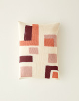 Geometric Shapes Blanket & Cushion in Sirdar Country Classic Worsted (10235) - PDF