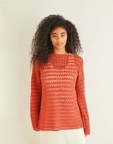 Boat Neck Crochet Tunic in Sirdar Country Classic 4 Ply (10244) - CROCHET - PDF