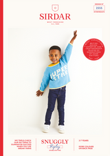 Kids Superstar Sweater in Sirdar Snuggly Replay DK (2555) - PDF