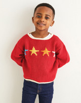 Kids Star Sweater in Sirdar Snuggly Replay DK (2556) - PDF
