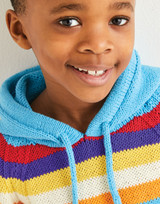 Kids Striped Hoodie in Sirdar Snuggly Replay DK (2557) - PDF