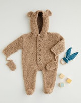 Teddy Bear Romper in Sirdar Snuggly Snowflake Chunky (5400) - PDF