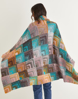 Knitted Domino Blanket in Sirdar Jewelspun Aran (10142) - PDF