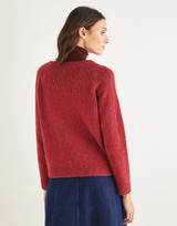 Women's Raglan Sweater in Sirdar Haworth Tweed DK (10149) - PDF