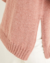 Women's Split Seam Sweater in Sirdar Saltaire Aran (10177) - PDF