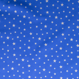 Cotton Poplin Print - Stars on Copen - Per ½ Metre