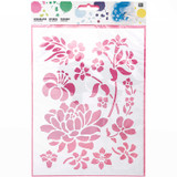 Self Adhesive Stencil - Flowers