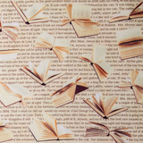 Love Reading: Books & Letters - 100% Cotton
