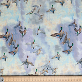 Ducks in Flight - 100% Cotton