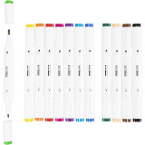 Illustration Markers (12pk) - Double Sided
