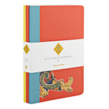 The Book of Kells: Set of 3 A6 Notebooks