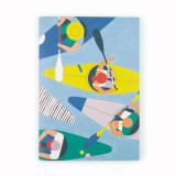 A5 Plain Notebook - Kayak Club - UStudio Artist Series