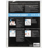 Transfer Sheet (5pk) - Light Coloured Fabric