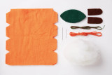 Make Your Own Flanelette Pumpkin - Halloween
