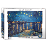 Jigsaw Puzzle (1000pcs): Van Gogh - The Starry Night Over The Rhone
