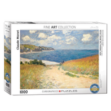 Jigsaw Puzzle (1000pcs): Monet - Path through the Wheat Fields