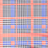 Mod Houndstooth Polyester Plaid - Per ½ Metre