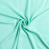 Mint 100% Viscose Crepe de Chine - Per ½ Metre