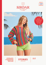 South Beach Sweater in Sirdar Stories DK (10689) - PDF
