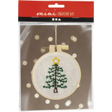 Mini Creative Kit - Embroidery Christmas Tree Mini Creative Kit - Embroidery Christmas Tree