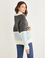 Crew Neck Sweater in Sirdar Adventure Super Chunky (10184) - PDF