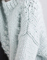 Textured Panel Sweater in Sirdar Adventure Super Chunky (10188) - PDF