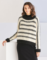 Stripe Sweater in Sirdar Adventure Super Chunky (10191) - PDF