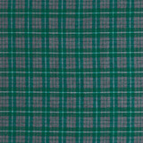 Brushed Cotton Emerald Green Tartan - Per ½ Metre