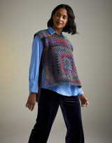 Twilight Terrace Tabard in Sirdar Jewelspun Aran (10728) - CROCHET - PDF