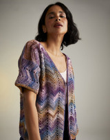 Moonlit Bloom Cardigan in Sirdar Jewelspun Aran (10725) - CROCHET - PDF