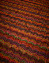 Rippling Meadow Blanket in Sirdar Jewelspun Aran (10723)