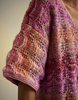 Hot House Flowers Cardigan in Sirdar Jewelspun Aran (10715) - PDF