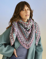 Sea Shells Shawl in Sirdar Jewelspun w/Wool Chunky (10711) - PDF