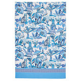 Cotton Tea Towel - India Blue