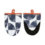 Oven Mitts - Causeway Geo