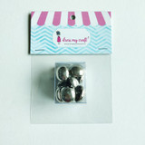 15mm Round Brads (10pcs)