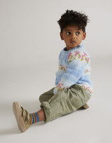 Seed Pocket Sweater in Hayfield Baby Blossom Chunky (5567) - PDF