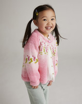 Garland Cardigan in Hayfield Baby Blossom Chunky (5572) - PDF