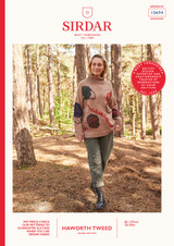 Hedgerow Sweater in Sirdar Haworth Tweed DK (10694) - PDF