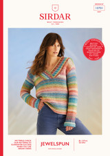High Tide Sweater in Sirdar Jewelspun w/Wool Chunky (10701) - PDF