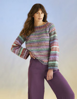 Whirlpool Sweater in Sirdar Jewelspun w/Wool Chunky (10702) - PDF